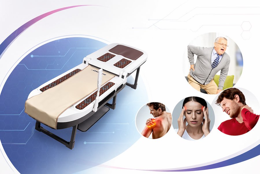 Equipamento de massagem térmica de acupressão Nuga Best N5