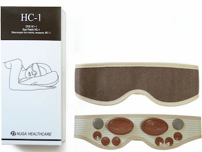 Máscara Ocular HC-1 com Nanodiamante Turmânio — alívio da fadiga visual e qualidade do sono