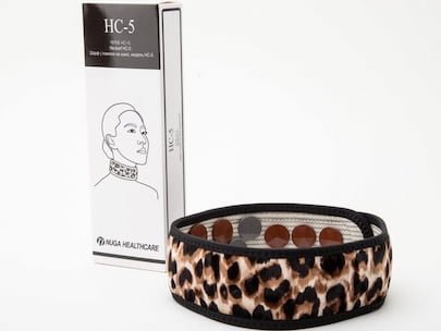 Cachecol de Turmânio Nuga Best — proteção e terapia para a zona cervical