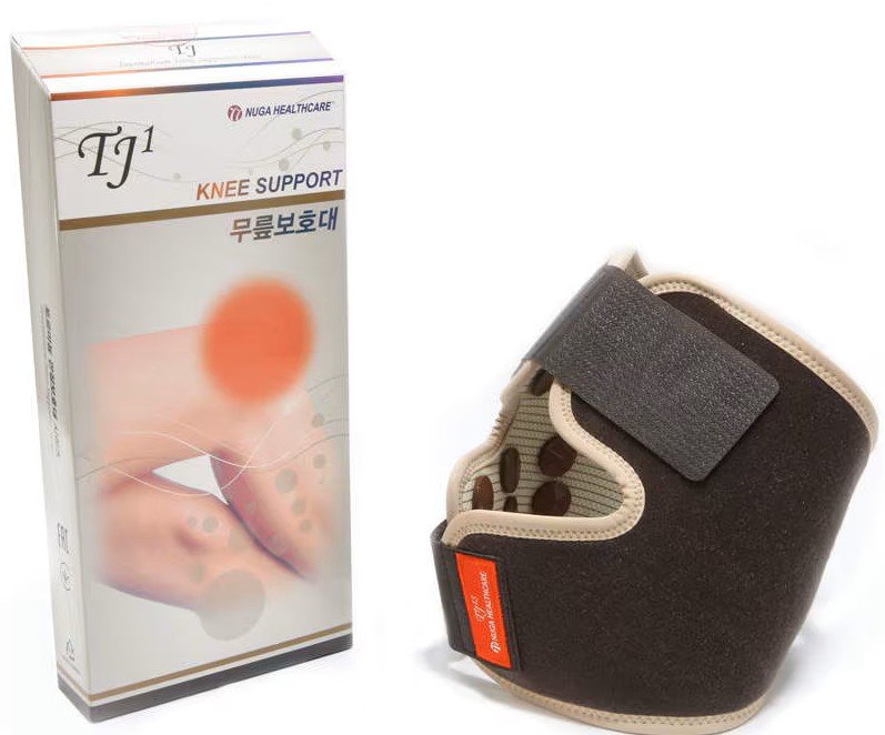 Joelheira de turmalina TJ-1 Nuga Best para articulação do joelho